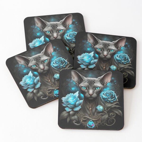 Item preview, Blue Rosey Sphynx designed and sold by Nocturne  Paws.