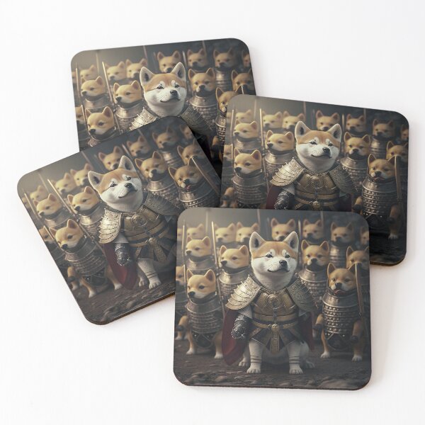 Item preview, Shiba Inu Samurai Army designed and sold by RLan.