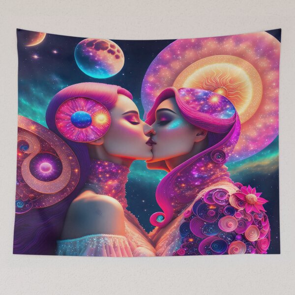 Item preview, Love is Universal  designed and sold by @adorcharm Modern & Classic AI Art.