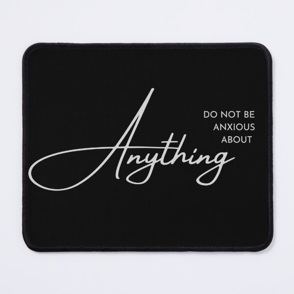 Item preview, Do Not Be Anxious About Anything Philippians Bible Verse Philippians V3 designed and sold by Family Journey with God.