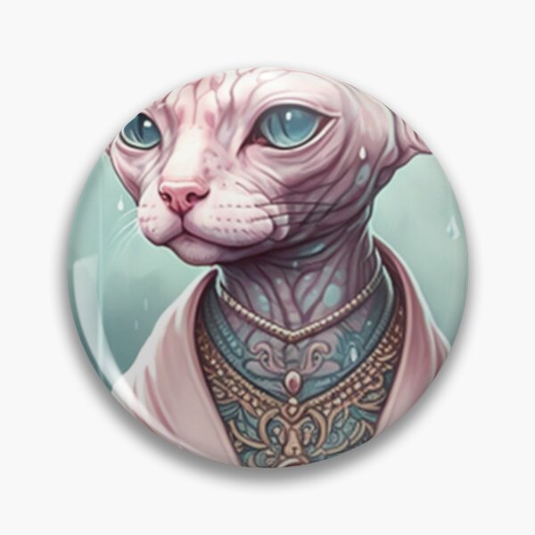 Item preview, Glimmering Alien Sphynx designed and sold by Nocturne  Paws.