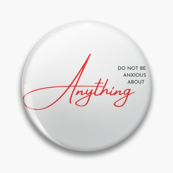 Item preview, Do Not Be Anxious About Anything Philippians Bible Verse Philippians V6 designed and sold by Family Journey with God.