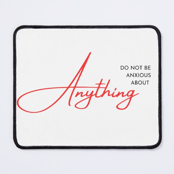 Item preview, Do Not Be Anxious About Anything Philippians Bible Verse Philippians V6 designed and sold by Family Journey with God.