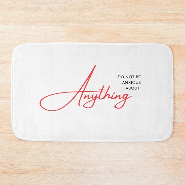 Item preview, Do Not Be Anxious About Anything Philippians Bible Verse Philippians V6 designed and sold by Family Journey with God.