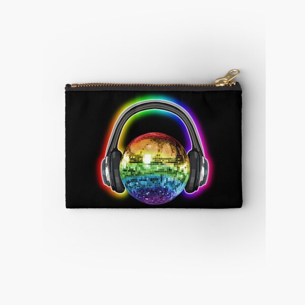 Item preview, Glowing Rainbow Disco Ball Headphones designed and sold by Deborah Camp.