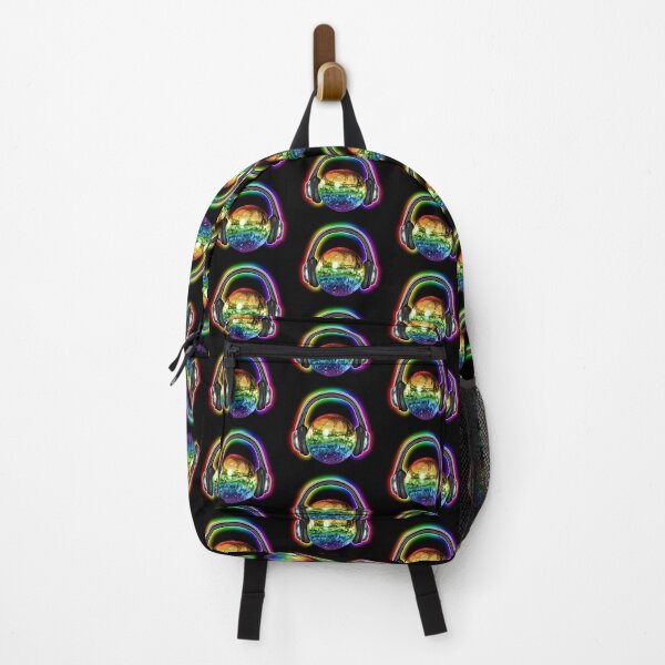 Item preview, Glowing Rainbow Disco Ball Headphones designed and sold by Deborah Camp.