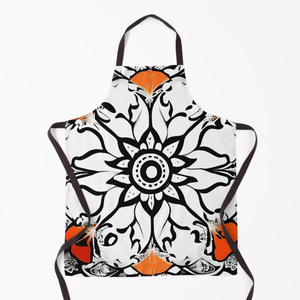 Item preview, Orange Flower 1 designed and sold by SpaceShaman.