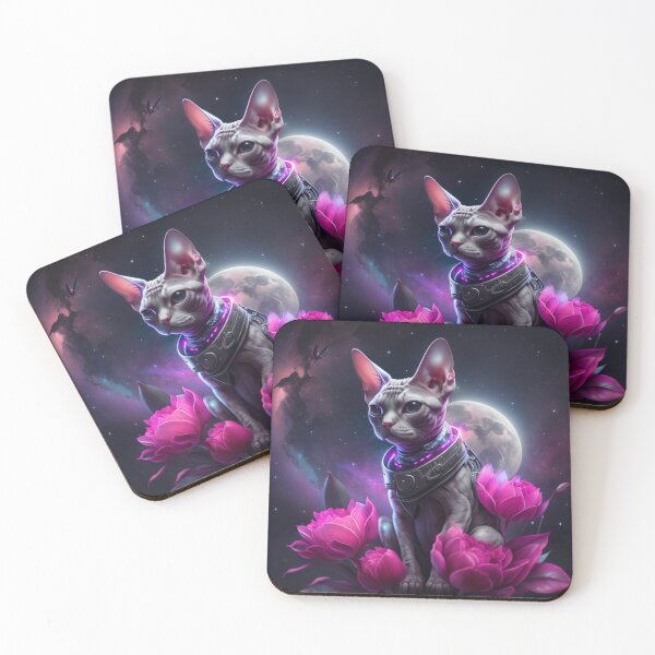 Item preview, Galactic Sphynx Kitten designed and sold by Nocturne  Paws.