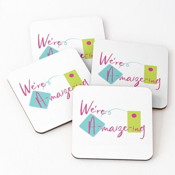 Item preview, Cornhole Pun We're Amazing A-maize-ing designed and sold by whyitsme.