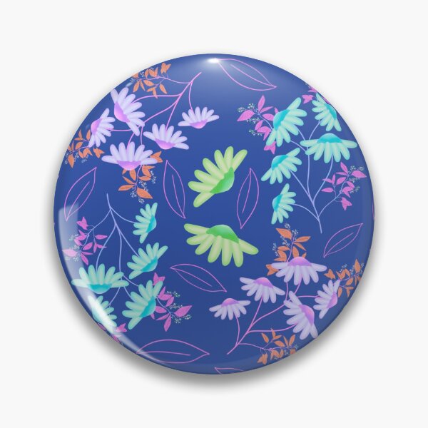 Item preview, Chamomile Flower - Blue designed and sold by JaselviiStudio.