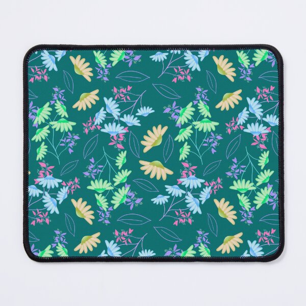 Item preview, Chamomile Flower - Turquoise designed and sold by JaselviiStudio.