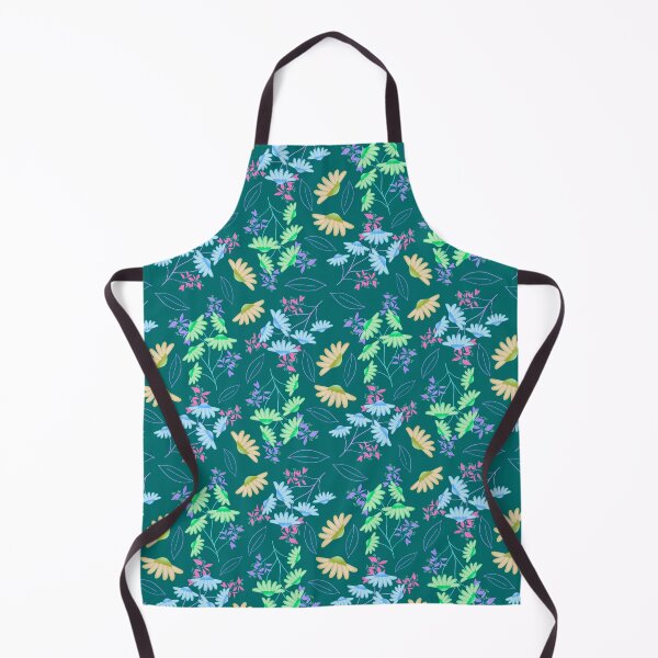 Item preview, Chamomile Flower - Turquoise designed and sold by JaselviiStudio.