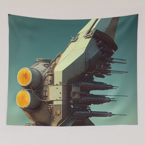 Item preview, Futuristic Missile Launcher designed and sold by DigitizedArt.
