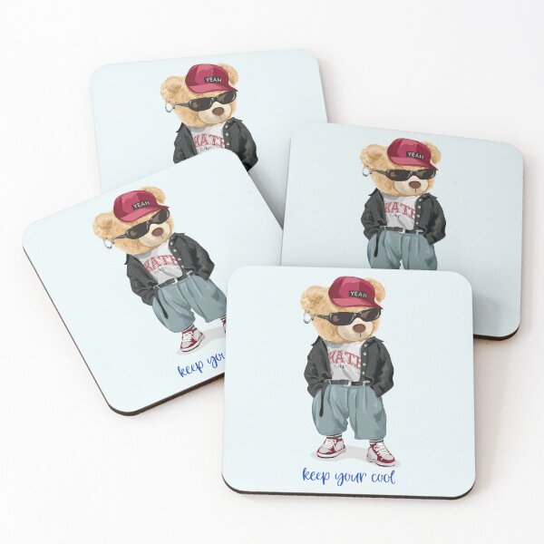 Item preview, Teddy Bear Toy Keep Your Cool designed and sold by AETHERFORM Design.