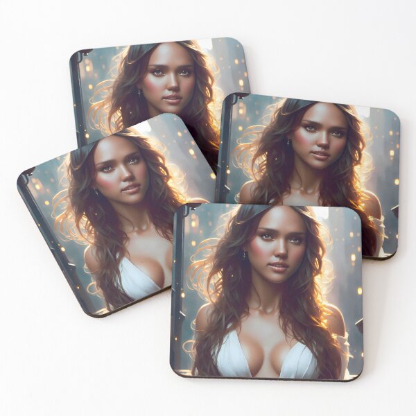 Item preview, Jessica Alba Digital Fan Art 2 designed and sold by A.I. Does  Art.
