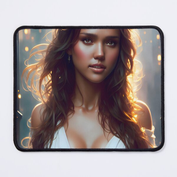 Item preview, Jessica Alba Digital Fan Art 2 designed and sold by A.I. Does  Art.