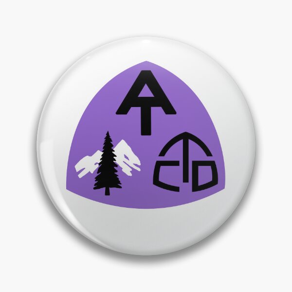 Item preview, Triple Crown of Long Distance Trails in the US hangtag purple designed and sold by Deedy  Studio.