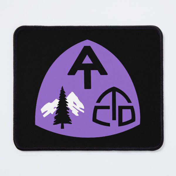 Item preview, Triple Crown of Long Distance Trails in the US hangtag purple designed and sold by Deedy  Studio.
