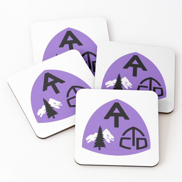 Item preview, Triple Crown of Long Distance Trails in the US hangtag purple designed and sold by Deedy  Studio.