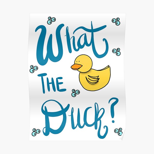 What the Duck? Poster