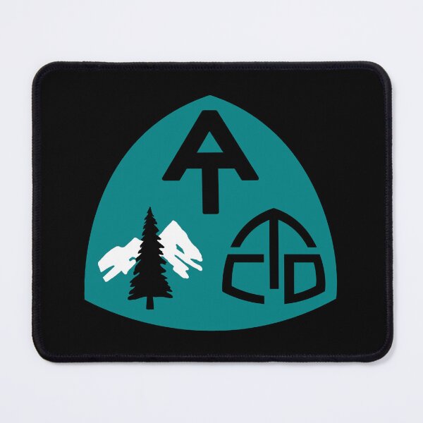 Item preview, Triple Crown of Long Distance Trails in the US hangtag teal designed and sold by Deedy  Studio.