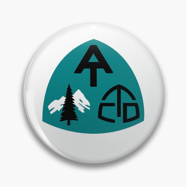 Item preview, Triple Crown of Long Distance Trails in the US hangtag teal designed and sold by Deedy  Studio.