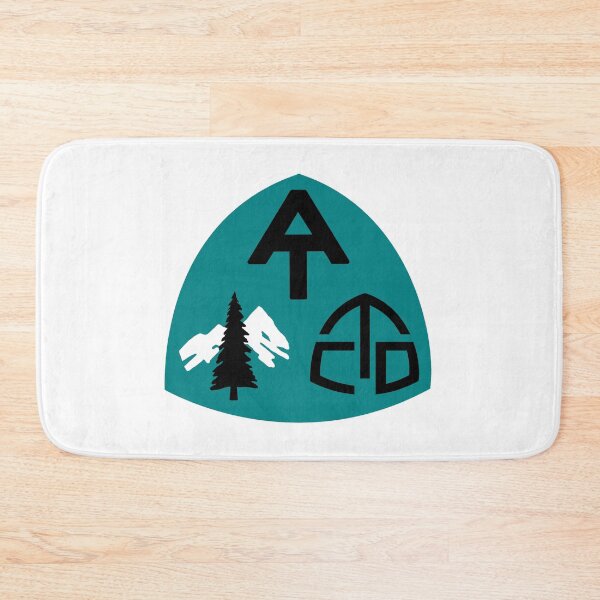 Item preview, Triple Crown of Long Distance Trails in the US hangtag teal designed and sold by Deedy  Studio.