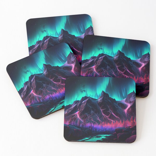 Artikelvorschau, Fantasy Landscape Art, Northern Lights entworfen und verkauft von Fantasy Masterpiece.