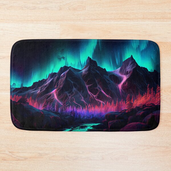 Item preview, Fantasy Landscape Art, Northern Lights designed and sold by Fantasy Masterpiece.