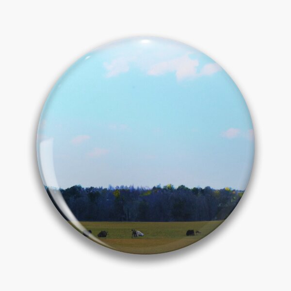 Item preview, Blue Skies Over Wide Open Farm designed and sold by peaceai.