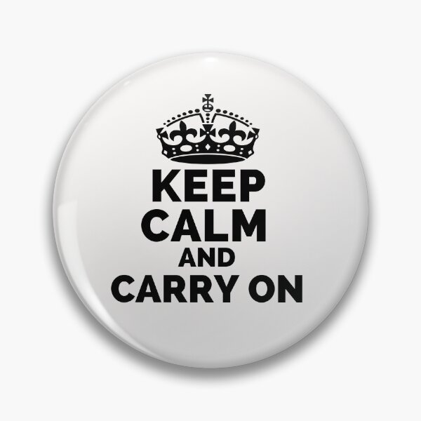 Item preview, Keep Calm And Carry On designed and sold by CreacionsMeraki.