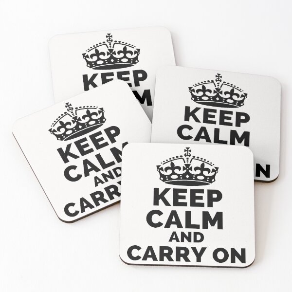 Item preview, Keep Calm And Carry On designed and sold by CreacionsMeraki.