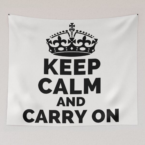 Item preview, Keep Calm And Carry On designed and sold by CreacionsMeraki.