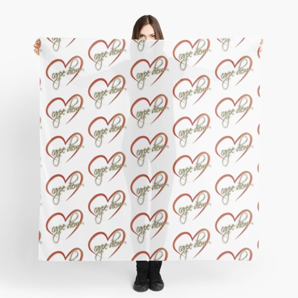 "Carpe Diem" by Tony DuPuis Scarf