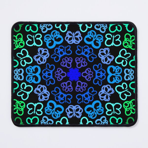 Item preview, Cursed Kaleidoscope - Blue Butterflies designed and sold by FinapplePudding.