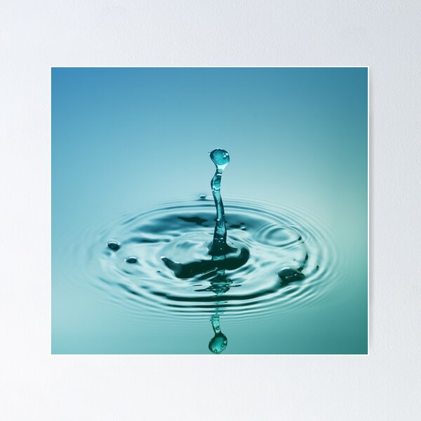 Item preview, Turquoise Worm ~ Water Drops designed and sold by MargaretClavell.