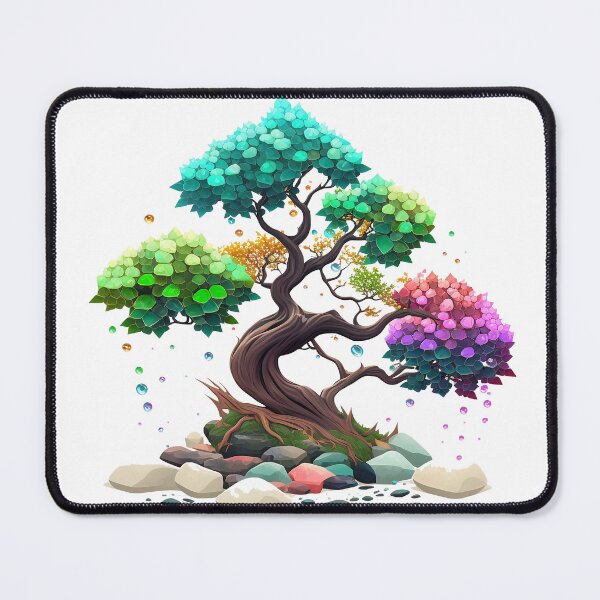 Item preview, Colourful gem tree designed and sold by NikasIsland.