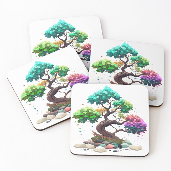 Item preview, Colourful gem tree designed and sold by NikasIsland.