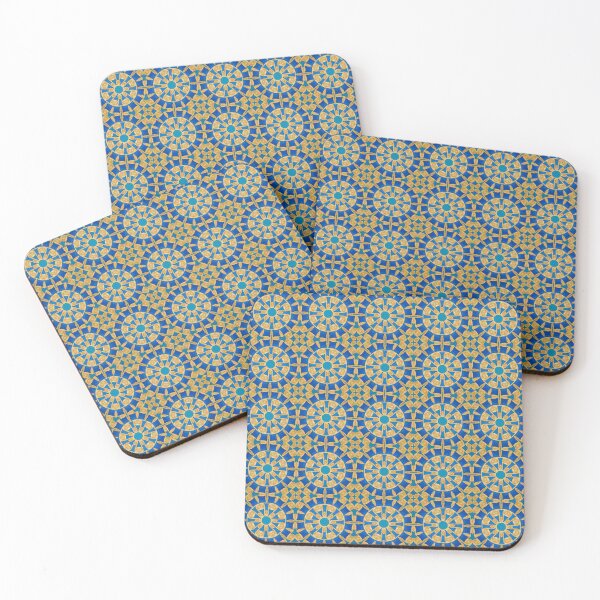 Item preview, New Kingdom Period Geometric Tile Kaleidoscope Pattern 46 designed and sold by Swabcraft.