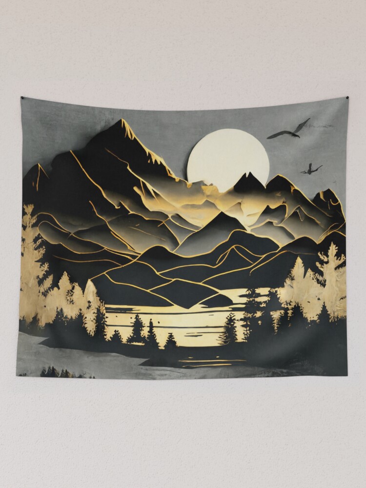 Mountain discount range tapestry