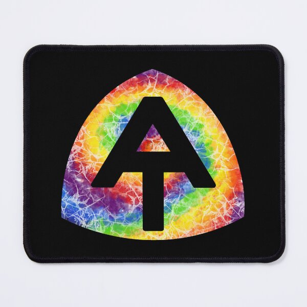 Item preview, Appalachian Trail hangtag rainbow tie dye designed and sold by Deedy  Studio.
