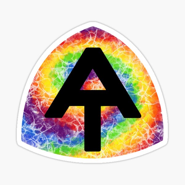 Artikel-Vorschau von Appalachian Trail Anhänger Regenbogen Batik, designt und verkauft von Deedy  Studio.