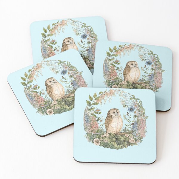 Item preview, Cottagecore Owl designed and sold by WhistlingSnail.