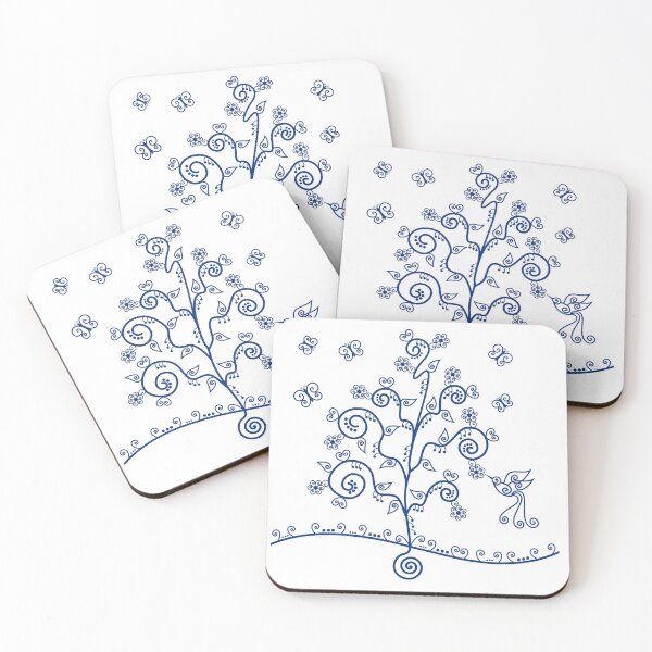 Item preview, Swirly tree and friends designed and sold by mixMixtli.