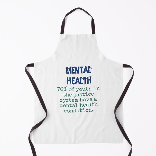 Item preview, 70 Percent Of Youth In The Justice System - Mental Health Quote designed and sold by CrankyOldDude.