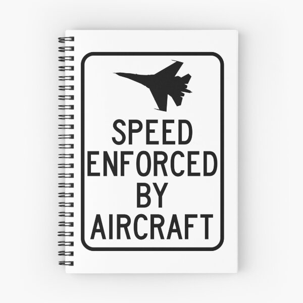 Item preview, Fighter Jet Speed Enforced by Aircraft Sign designed and sold by LeonTransit.