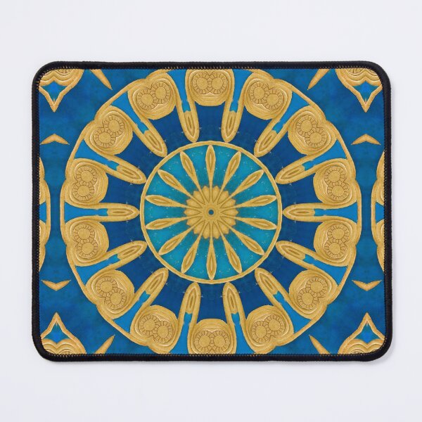 Item preview, New Kingdom Period Geometric Tile Kaleidoscope Pattern 56 designed and sold by Swabcraft.