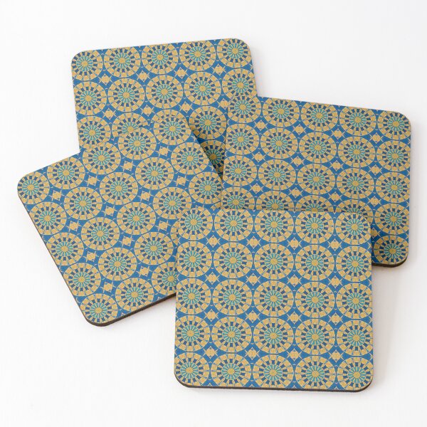 Item preview, New Kingdom Period Geometric Tile Kaleidoscope Pattern 56 designed and sold by Swabcraft.