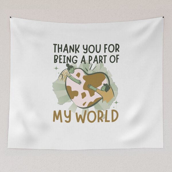 Item preview, Thank You For Being A Part Of My World  designed and sold by chetan786.