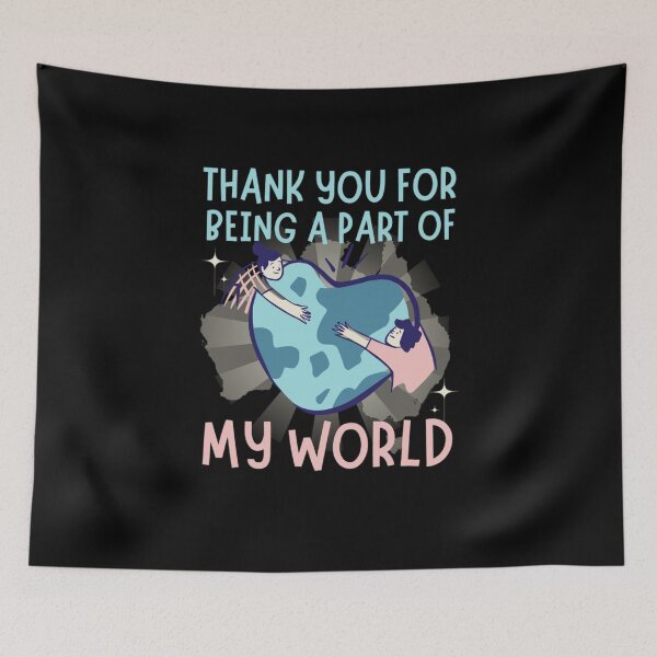 Item preview, Thank You For Being A Part Of My World  designed and sold by chetan786.